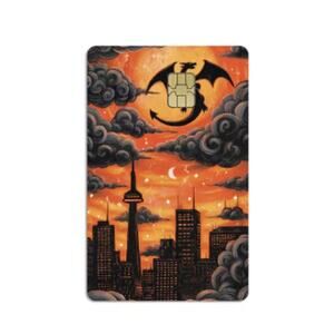 New Charizard Matte Credit Card Skin/Sticker, Space for Small Chip